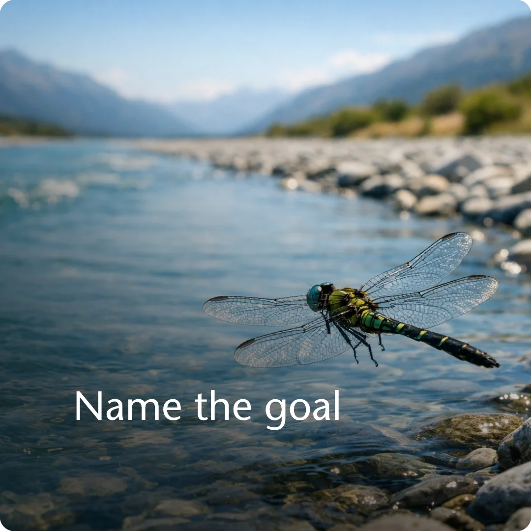 Business goals first: Set one outcome before you spend on marketing