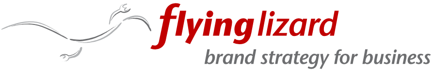 Flying Lizard Logo, brand strategy for business